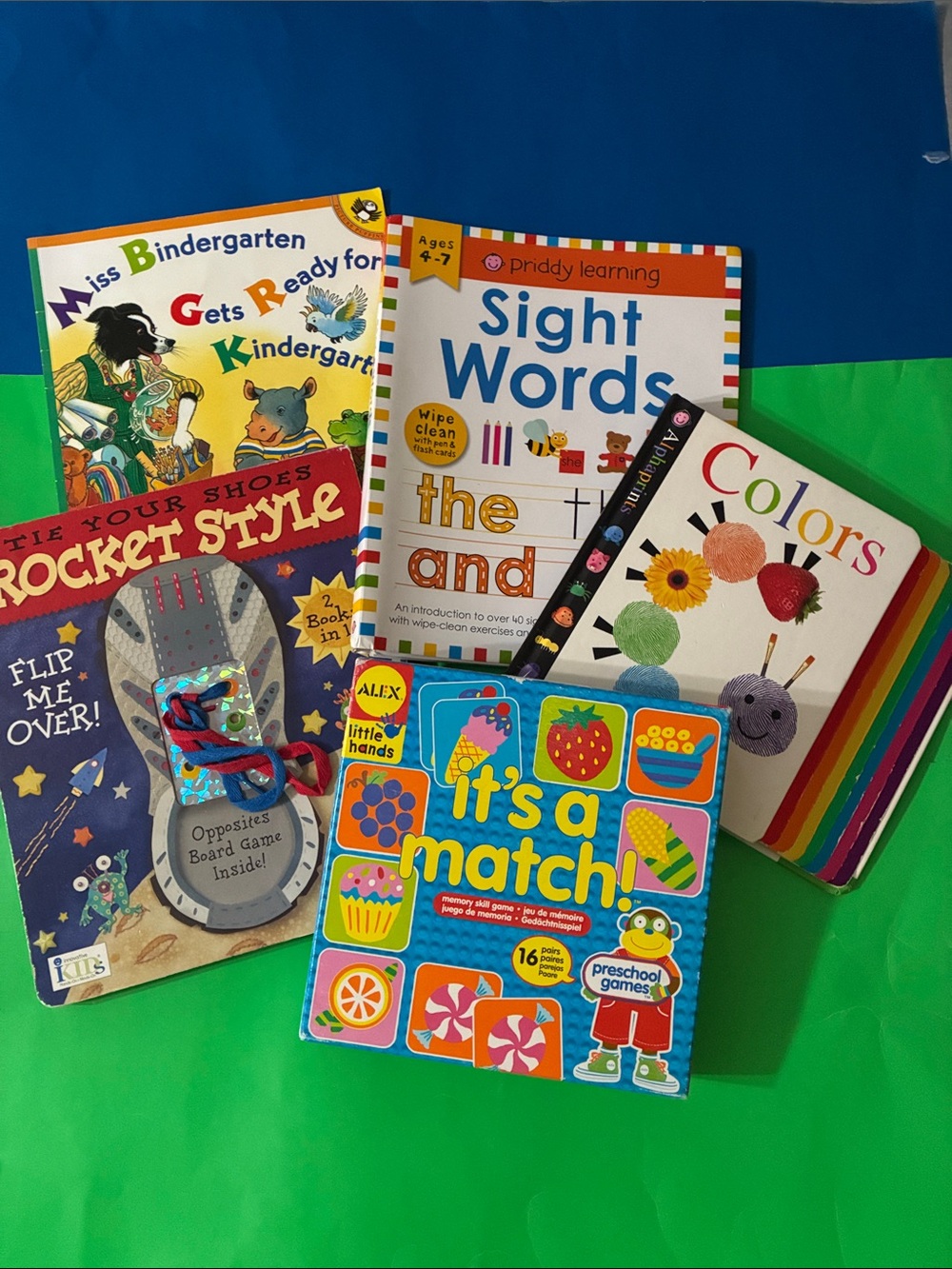 Kindergarten Readiness Bundle #3 (5 items; 4 pounds)